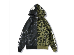 Fasst sudadera com Capuz Camuflagem Menino com Fecho Casual