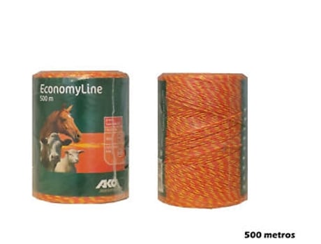 Hilo para Pastor Economy Line para Uso En Cercas Eléctricas 500M X 16Mm AKO