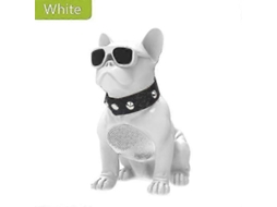 Caixa De Som Sem Fio Small Bulldog Bluetooth Caixa De Som Sem Fio Bluetooth Caixa De Som Portátil Para Graves Ao Ar Livre Branco Olysi Shop