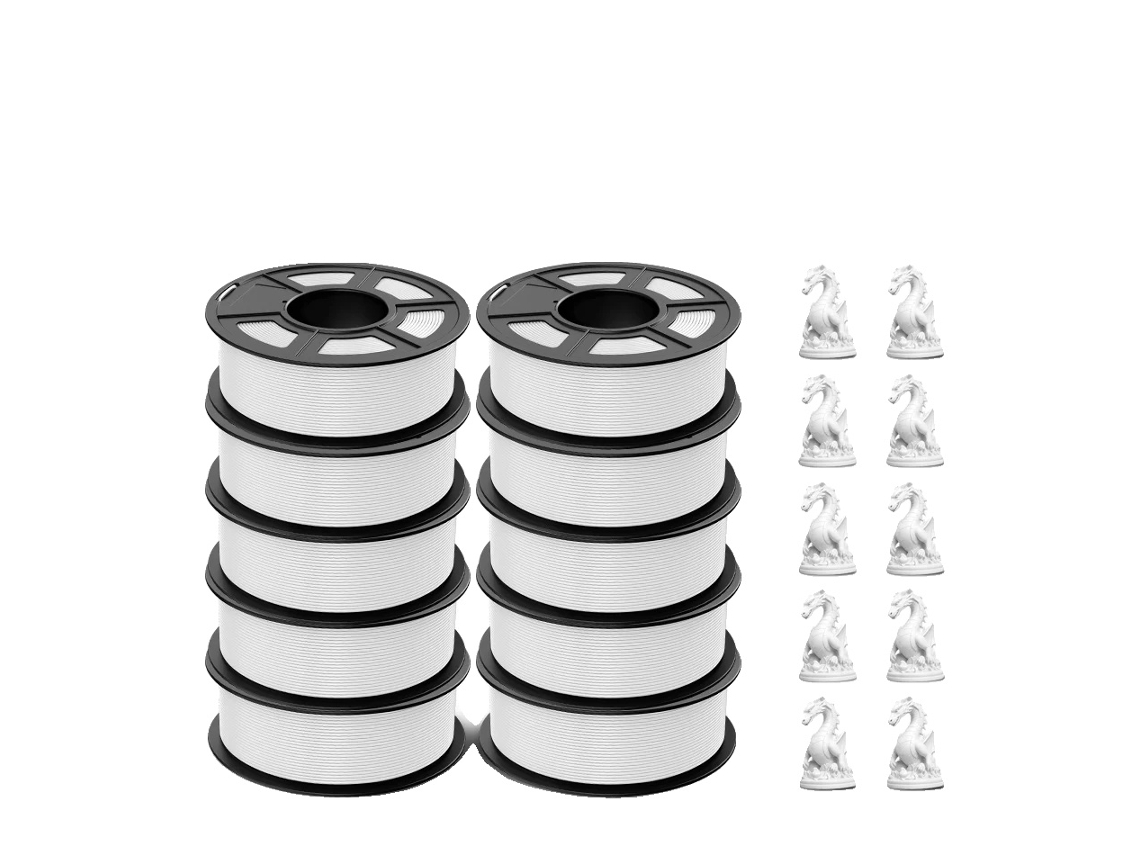 Filamento 3d, Material Pla, Excelente Adesã£o De Camadas, Pla P 2.0 Branco Oem