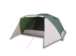Maison Exclusive - Tenda Familiar C/ Avançado Para 6 Pessoas Impermeável Verde