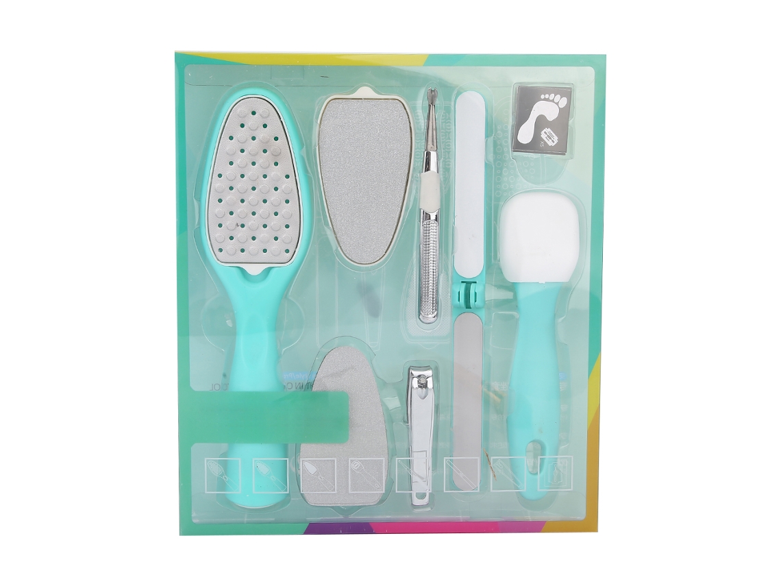 8 Piezas Set De Ferramentas Multifuncionais Para Manicure E Pedicure Kit De Cuidado De Unhas