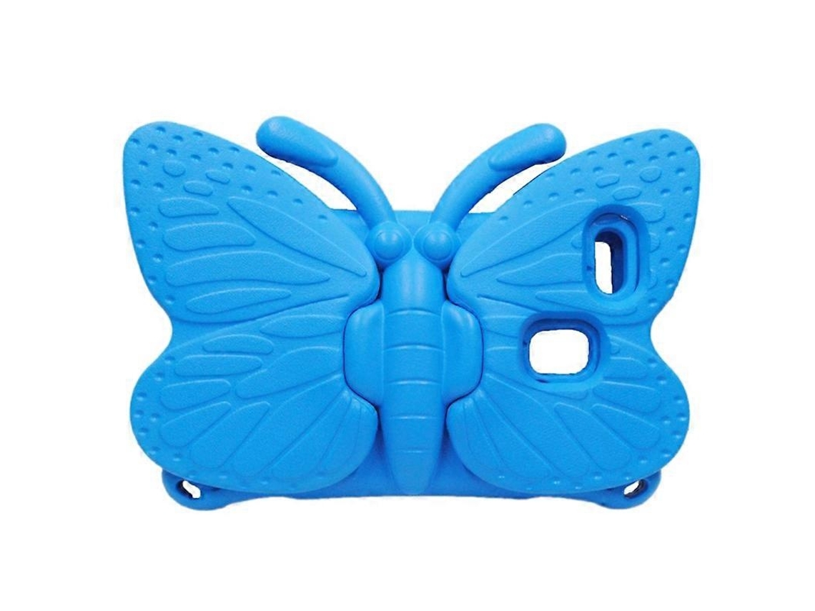 Capa Infantil Eva Com Suporte Para Samsung Galaxy Tab A7 Lite 8,7 Polegadas, Azul Elysve