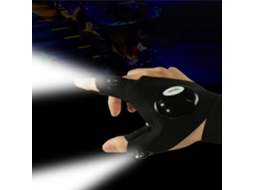Luvas de Pesca Noturna com Led Mão Direita/esquerda