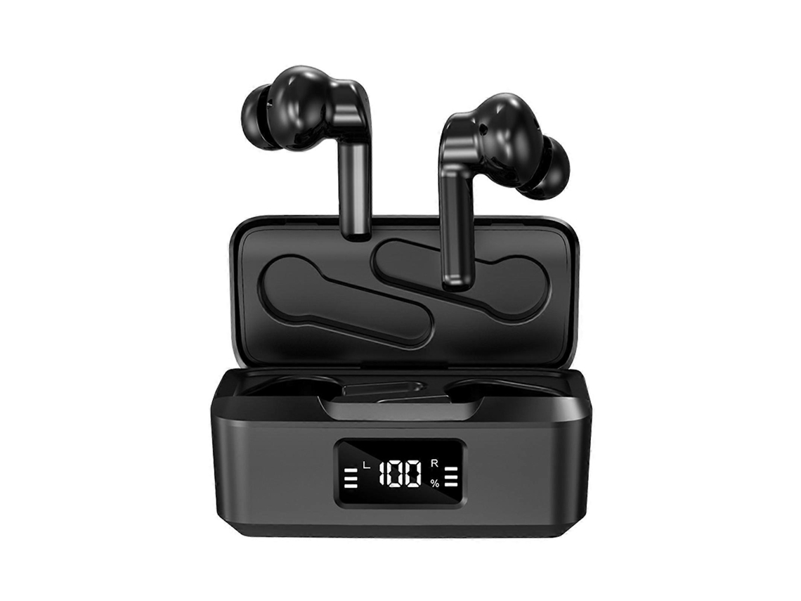 Fones De Ouvido Sem Fio Bluetooth 5.2 Puw1000, Leves, Com Microfone E Estojo De Carregamento, Visor Digital Ly Ebike
