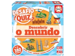 Educa Desafio Quiz – Tiere & Natur Familienspiel Für Kinder Ab 6 Jahren, Mit über 380 Fragen & Visuellen Rätseln