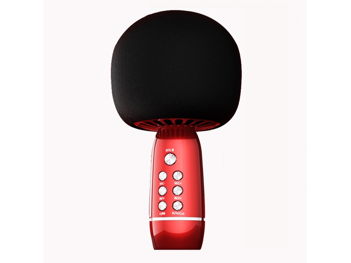 Microfone Karaokê Bluetooth LAXISCREED com Alto falante