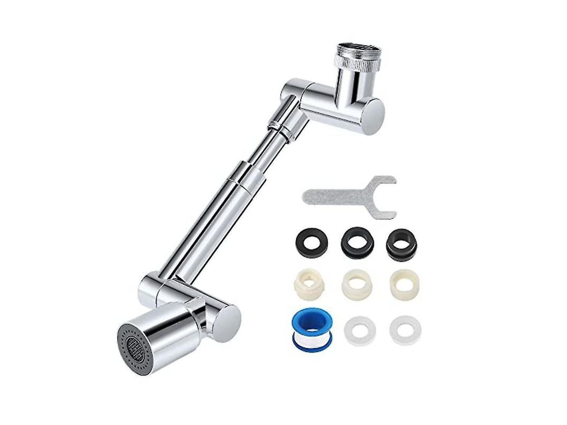 Extensor Universal De Torneira Com Rotação 1440°, 2 Modos De Spray E Ajuste Flexível Para Cozinha E Banheiro