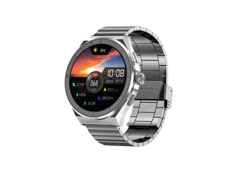 Smartwatch JLNINE Prateado