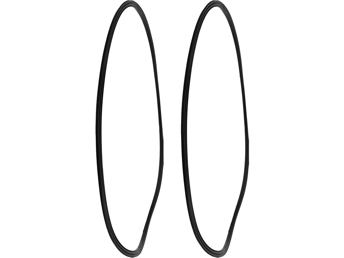 Anel Para Base Redonda Maior, Proteção Em Nylon Antiderrapante Preto, 2 Peças Removíveis, Durabilidade Do Banco De Bar
