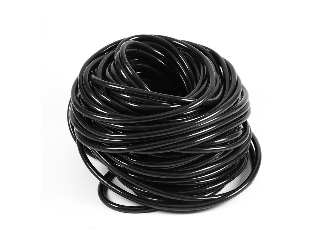 Tubo de Micro Irrigação Gotejamento Jardim 3/5mm 20m Resistente UV S/MARCA