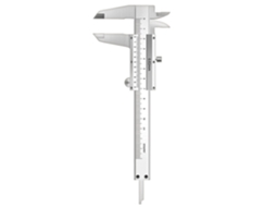Paquímetro De Aço Inoxidável, Vernier 0 A 100 Mm, Ferramenta Medição