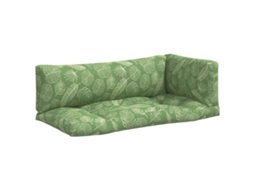 Pallet Cushion, Pallet Cushions Vidaxl Verde Poliéster (n/a)