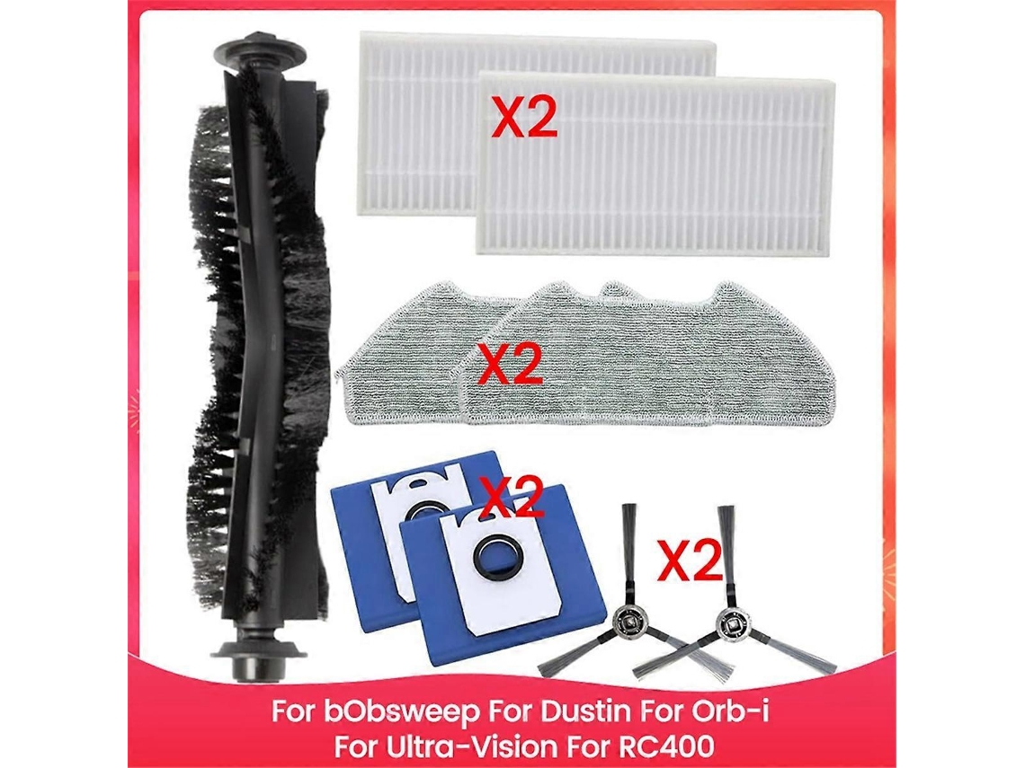 Peças De Reposição Para Aspirador Pó Bobsweep, Dustin, Ultra-vision E Rc400, Acessórios Pó.