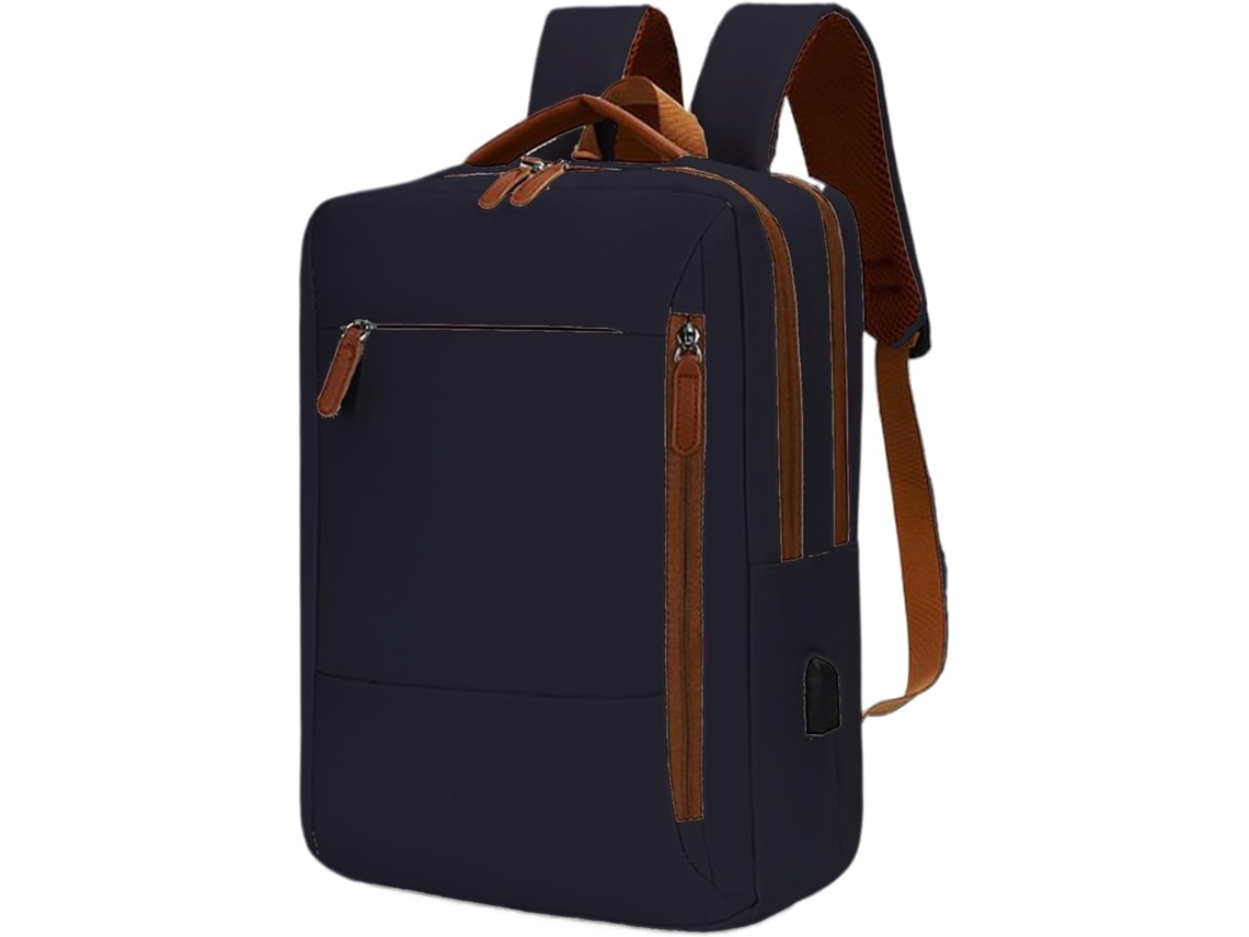 Genérico Mochila Da Moda Para Laptop, Compartimento Acolchoado, Resistente À Água, Design Casual, Le