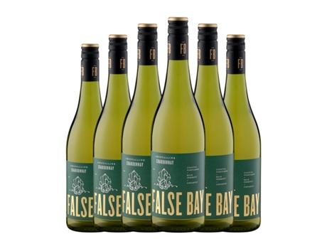 Vinho branco WATERKLOOF False Bay Crystalline Chardonnay Stellenbosch (0.75 L - 6 Unidades)