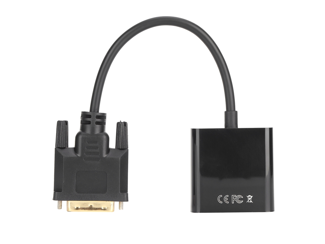 Cabo Dvi Macho para Vga Fêmea CHABERLU, Compatível com Computadores Desktop e Laptop