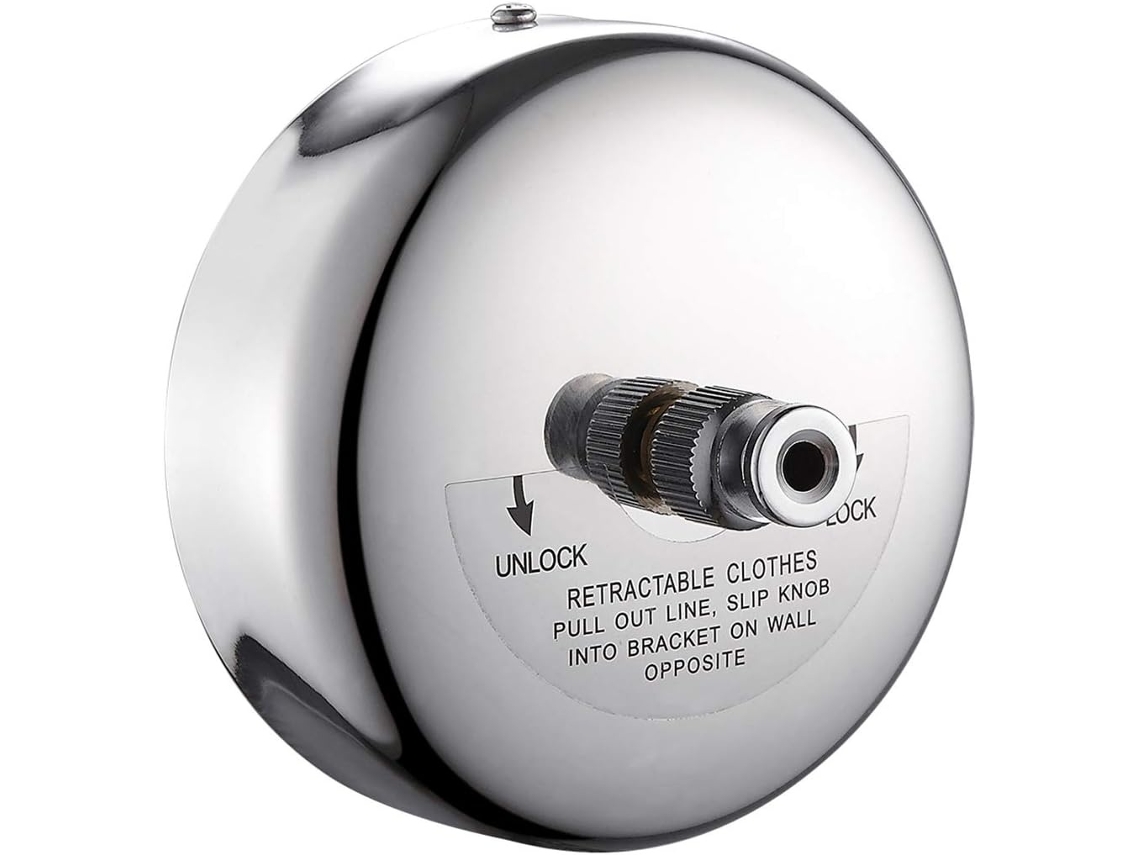 Varal Retrátil Lurelia Para Interior, Para Casa De Banho, De Aço Inoxidável, 7 M, 10 Kg
