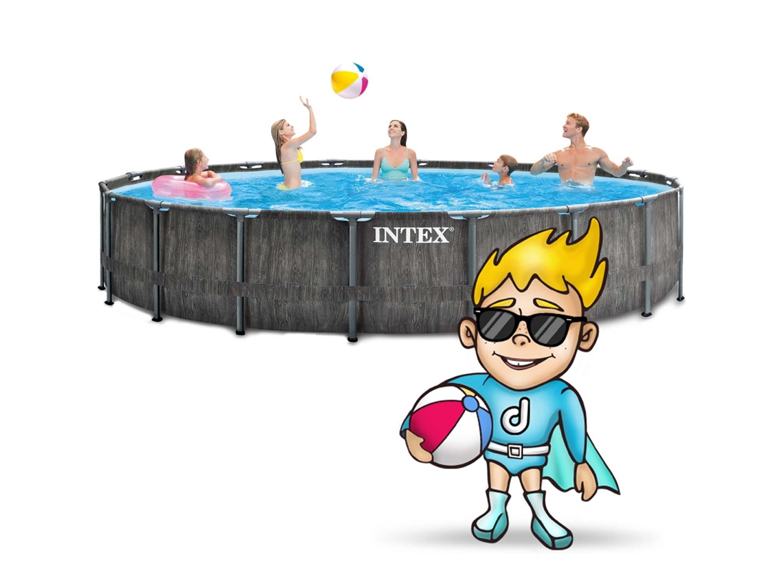 Piscina De Jardim Com Estrutura 549 X 122 Cm 18 Pol. 1 Intex 26744