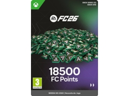 Cartão de Descarga EA SPORTS FC 26 Points 18500 (Formato Digital)