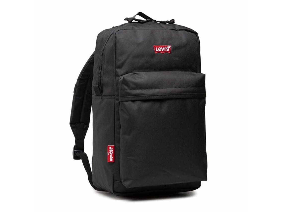 Mochila Casual LEVI'S L-Pack Standard Preto Poliéster 100 % Poliéster