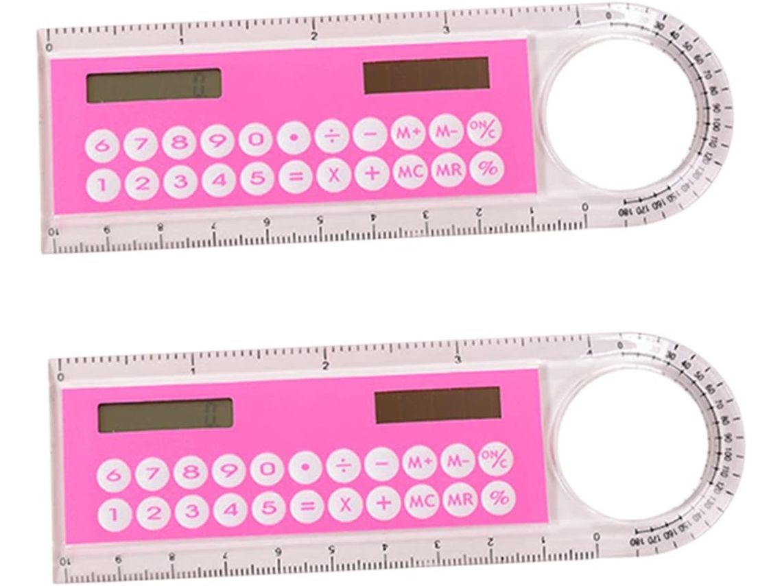 Calculadora Exceart De 2 Peças, Calculadora Básica, Design Kawaii