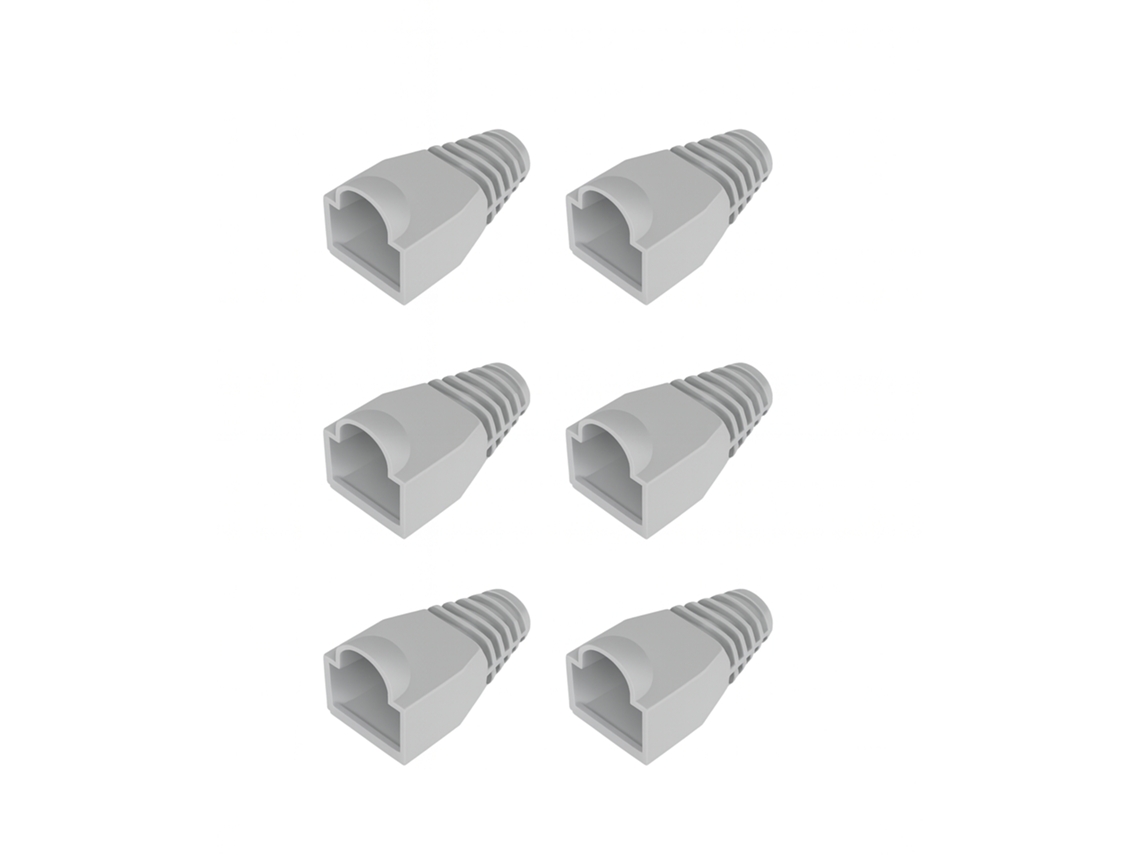 Conjunto De 6x Botas De Proteção Rj45 Xin Yue 8057 Cinza