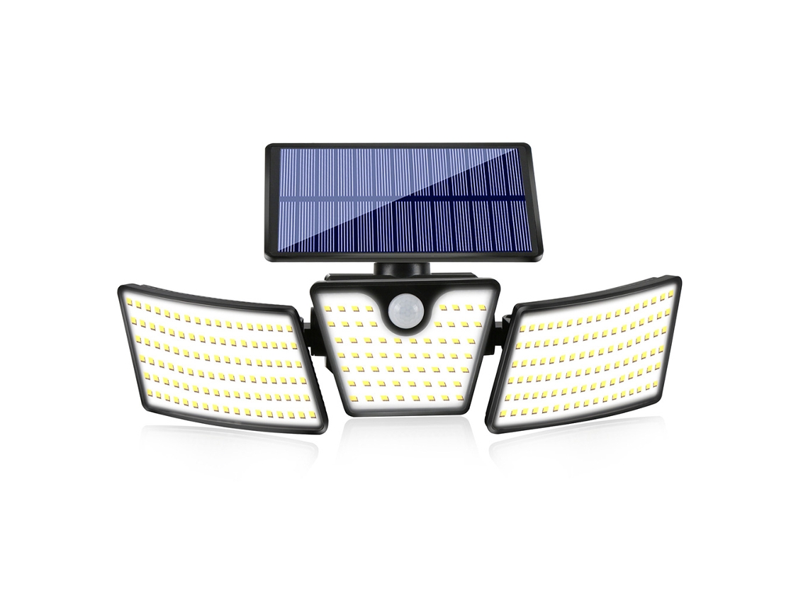Luminária Solar para Cerca e Escadas IP65 Sensor de Movimento AQUAFORGE