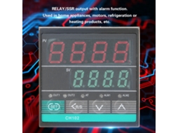 Controlador de Temperatura com Relé Ssr e Alarme