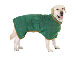 Bata De Banho Para Cães Absorvente Tamanho Xl Microfibra Ajustável Secagem Rápida Grande Tamanho 2025