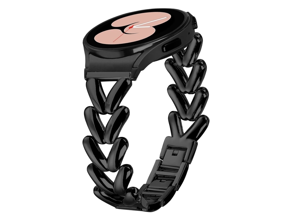 Pulseira de Relógio de Aço Inoxidável para Samsung Galaxy Wat