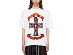 Guns N' Roses Appetite For Destruction T-shirt White Unisex Adults Size:m