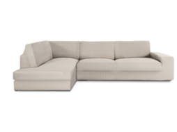 Capa de Chaise Longue de Canto Esquerda EYSA Premium Jaz Tecido Multielástico (500 x 110 x 120 cm - Poliéster e Algodão - Lino)