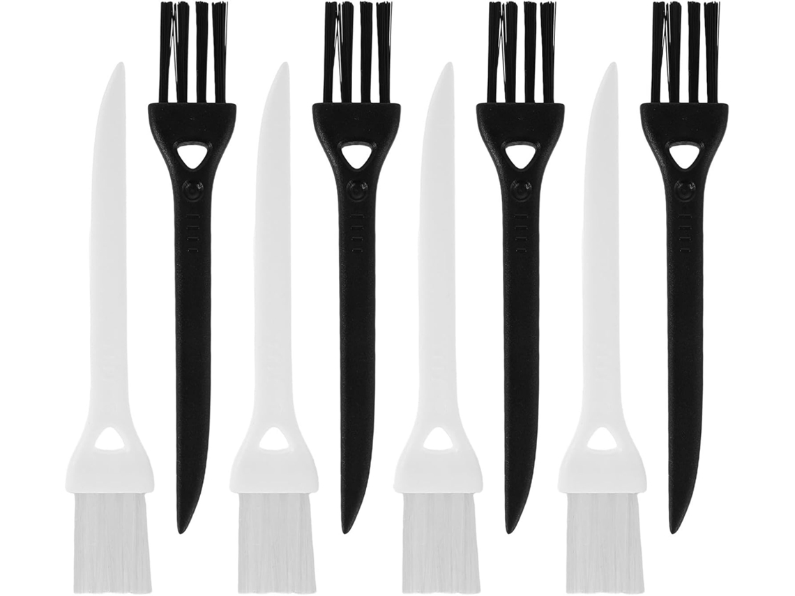 Bestonzon Conjunto De 10-escovas Plástico Estreitas Para Frestas, Design Portátil, Para Limpeza Delicada Em Ranhuras E