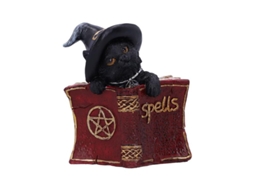 Kitty's Grimoire 8.2cm NEMESIS NOW (red)