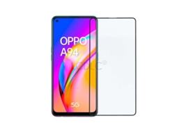 Película De Vidro Temperado Completa Preto Para Oppo A94 5g