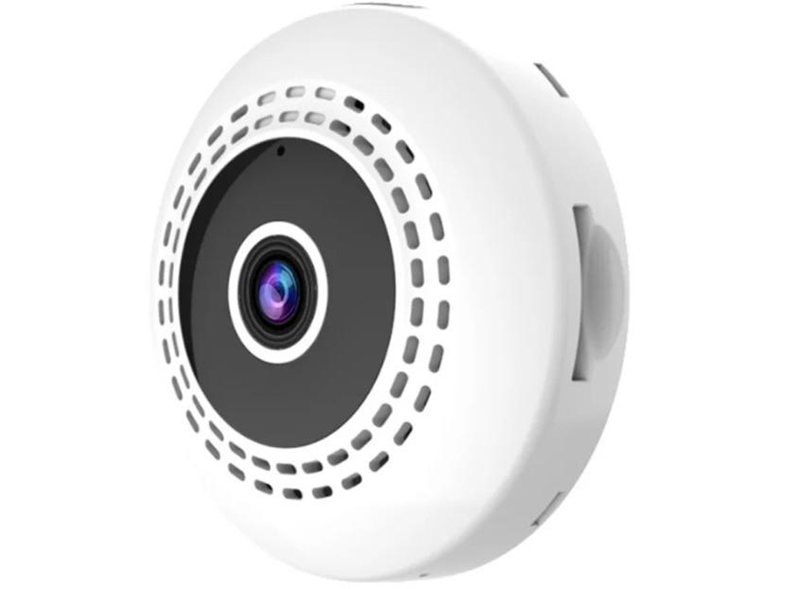 Mini Câmera Espiã Wi Fi, Câmera Escondida Sem Fio 1080 P Portátil Pequena Câmera De Segurança De Vigilância Com Aplicativo De Telefone, Branco Yizhood