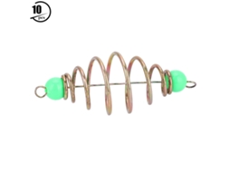 Spring Bait Lure (with Luminous Beads, Explosion Hook Spring)