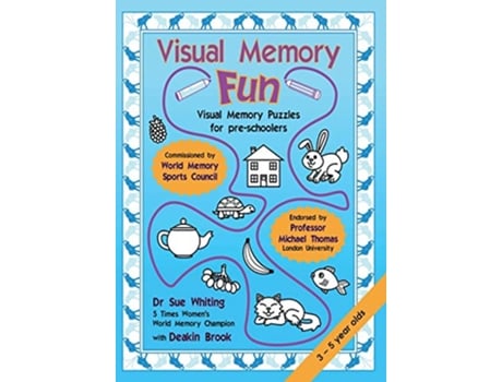 Livro Visual Memory Fun Visual Memory puzzles for preschoolers de Sue Whiting (Inglês)