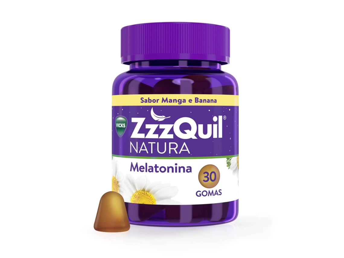Gomas Melatonina Sono Zzzquil Natura Manga