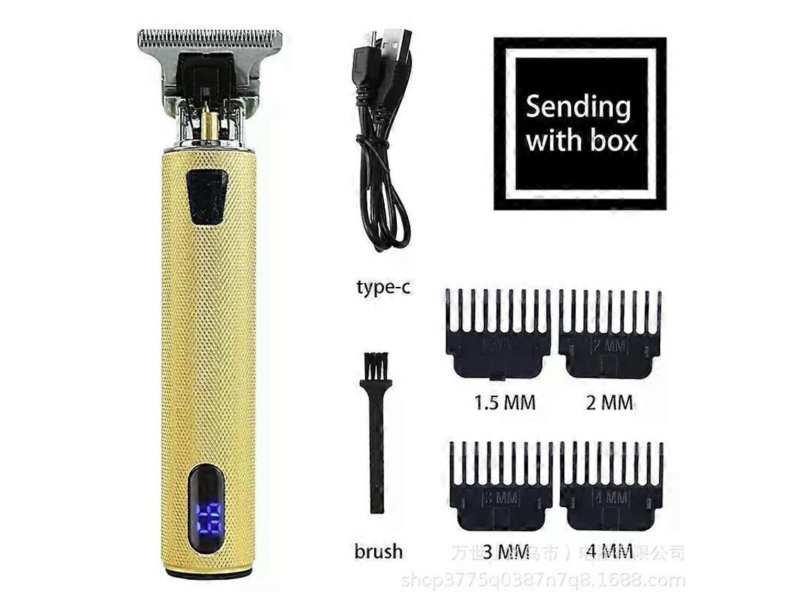Máquina De Cortar Cabelo T9 Profissional, Barbeador Elétrico, Máquina De Cortar Cabelo Masculina Recarregável Via Usb, Aparador De Cabelo Para Ho