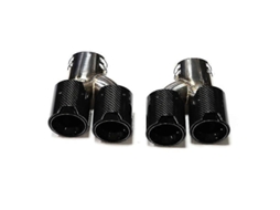 Exaustivo Fino Quad Para Bmw G20 G21 M340i Com Silenciador E Ponta De Tubo (2019 2020)