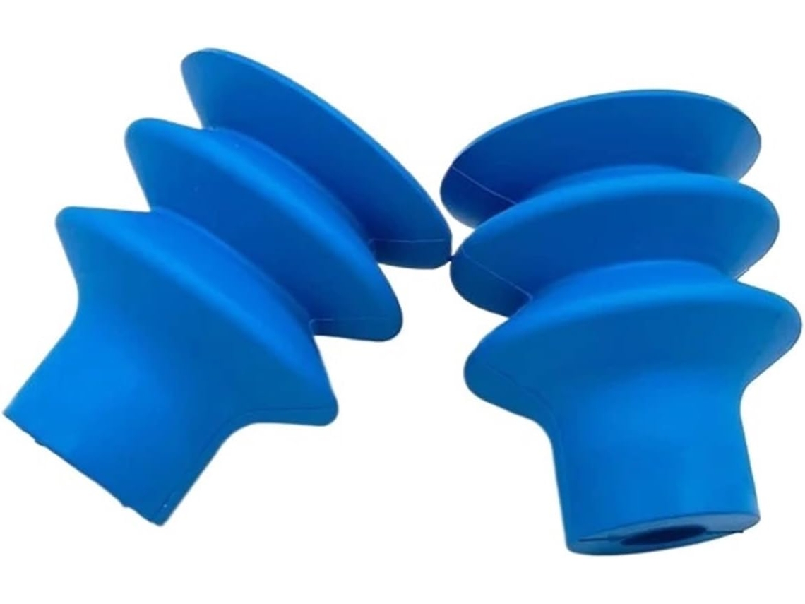 Conjunto De 10 Ventosas Pneumáticas A Vácuo Fg9 Com Mandris Silicone Três Camadas Para Máquinas Moldagem Por Injeção Fg