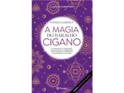 Livro A Magia do Baralho Cigano de Patrícia Jarimba (Português)