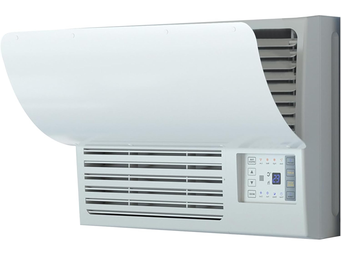 Defletor De Ar Condicionado Janela, Defletor De Ventilação Pvc, Direcionador De Ar Ambiente Com Ângulo Ajustável