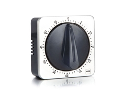 Temporizador Mecânico De Cozinha, Contagem Regressiva De 60 Minutos, Base Magnética, Para Cozinha, Confeitaria E Gestão Diária Do Tempo
