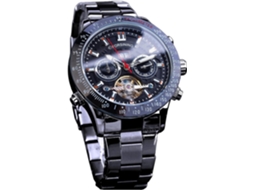 Lurelia Relógio Mecânico Automático Masculino, Aço Inoxidável, Mostrador Grande, 3atm, Modelo Lx07547