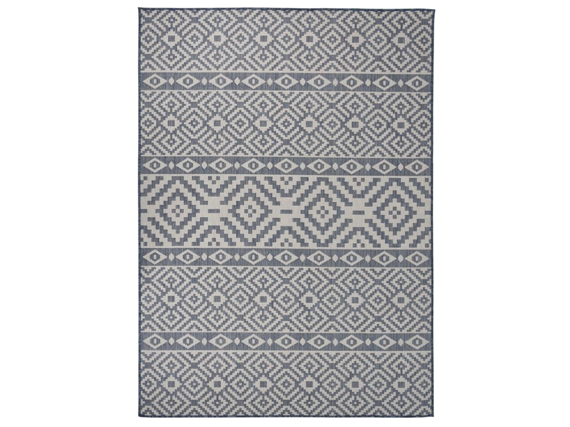 Tapete VIDAXL Azul Plástico (200 x 280 cm)