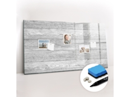 Quadro Magnético Decorativo Painéis De Madeira Para O Quarto Das Crianças Espelharte (120x60 Cm)