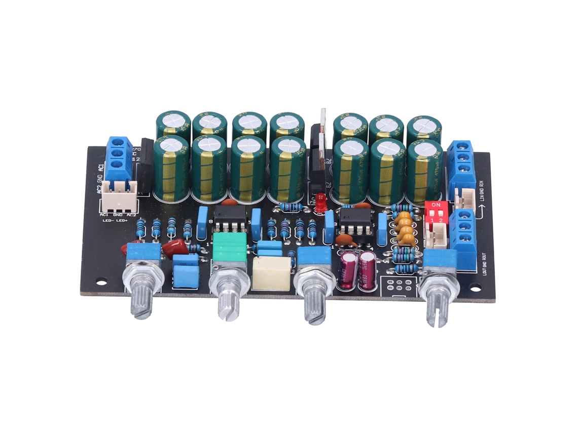 Laxiscreed Tone Board A1 Pré-amplificador Com Interruptor De Amplificação Para Ac 12v-18v